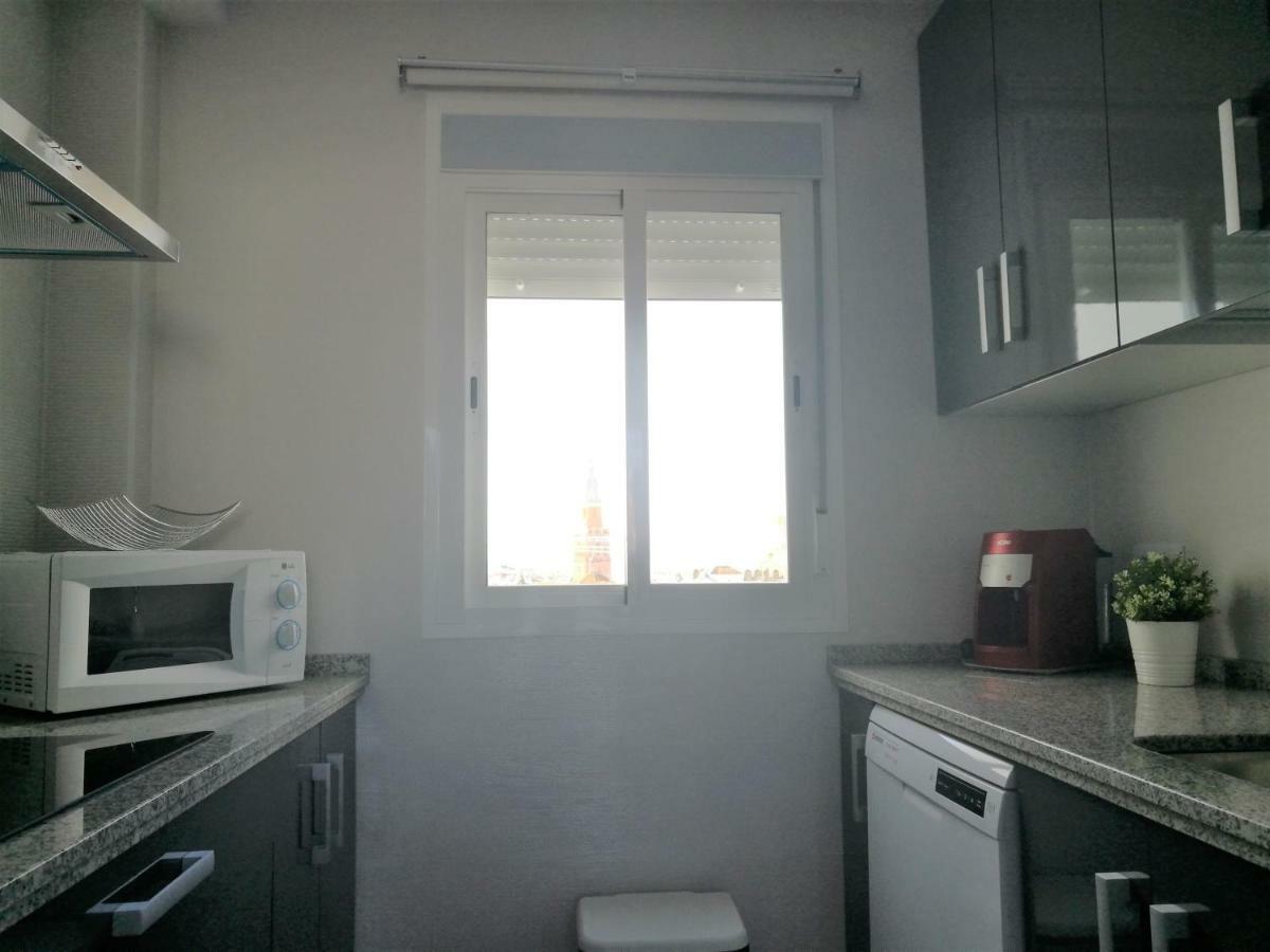 Апартаменты Piso Con Terraza Y Vistas Espectaculares Кармона Экстерьер фото